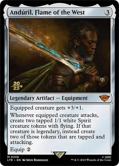 Anduril, Flame of the West - Foil Anduril Flame Of The West