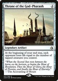 Throne of the God-Pharaoh - Foil Throne Of The God Pharaoh