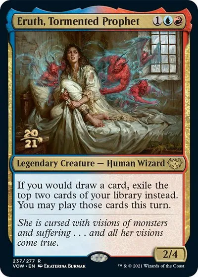 Eruth, Tormented Prophet - Foil Eruth Tormented Prophet