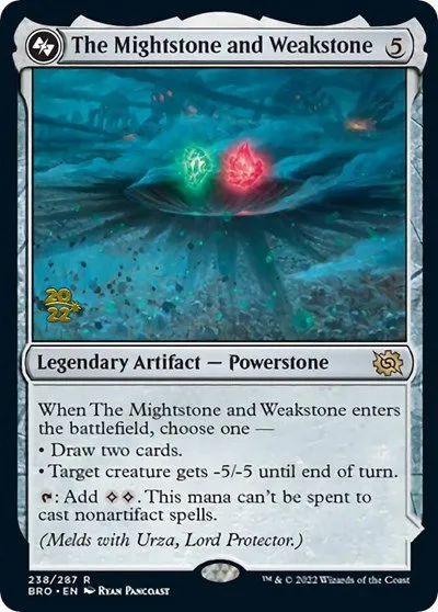 The Mightstone and Weakstone - Foil The Mightstone And Weakst