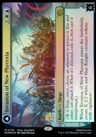 Invasion of New Phyrexia - Foil Invasion Of New Phyrexia