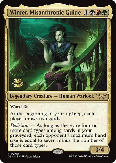 Winter, Misanthropic Guide - Foil Winter Misanthropic Guide