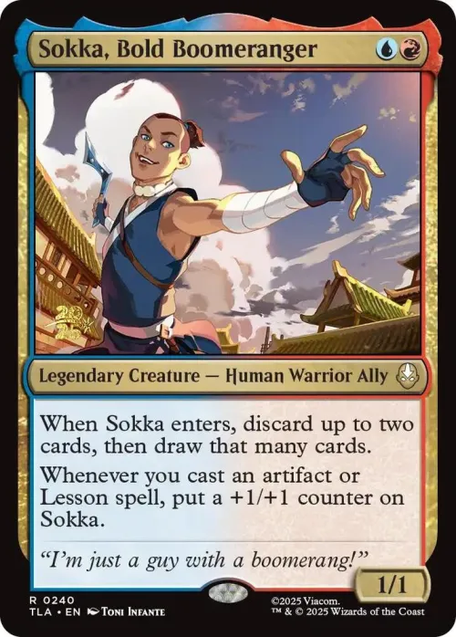 Sokka, Bold Boomeranger - Foil Sokka Bold Boomeranger