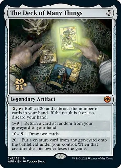 The Deck of Many Things - Foil The Deck Of Many Things