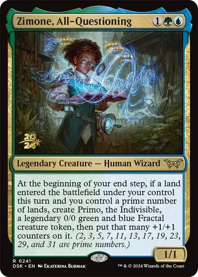 Zimone, All-Questioning - Foil Zimone All Questioning