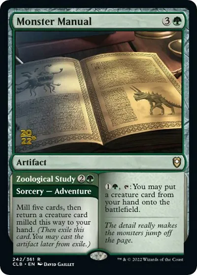 Monster Manual - Foil Monster Manual