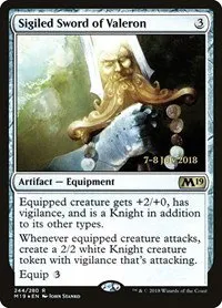 Sigiled Sword of Valeron - Foil Sigiled Sword Of Valeron