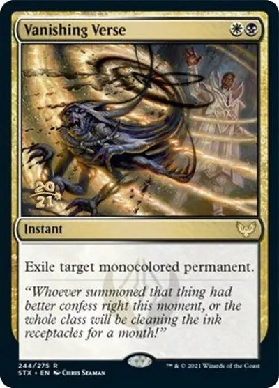 Vanishing Verse - Foil Vanishing Verse