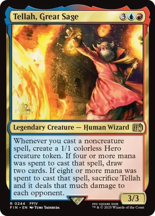 Tellah, Great Sage - Foil Tellah Great Sage