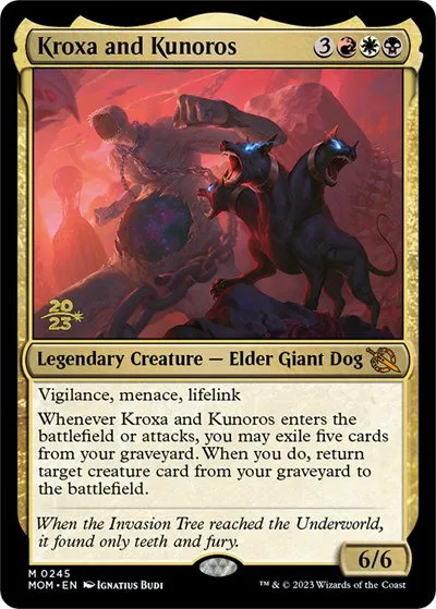 Kroxa and Kunoros - Foil Kroxa And Kunoros