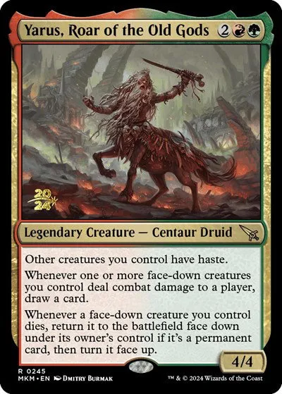 Yarus, Roar of the Old Gods - Foil Yarus Roar Of The Old God