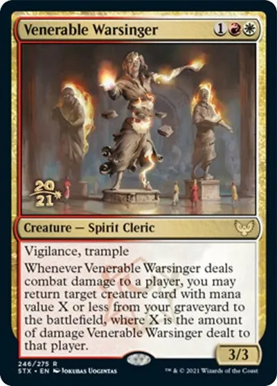 Venerable Warsinger - Foil Venerable Warsinger