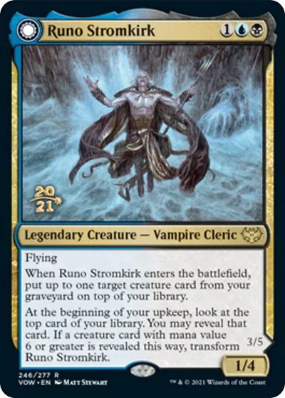 Runo Stromkirk - Foil Runo Stromkirk