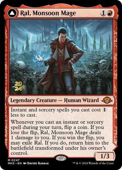 Ral, Monsoon Mage - Foil Ral Monsoon Mage