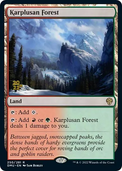 Karplusan Forest - Foil Karplusan Forest