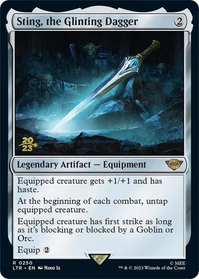 Sting, the Glinting Dagger - Foil Sting The Glinting Dagger