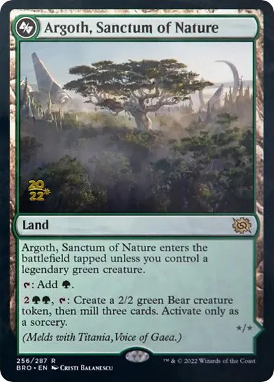 Argoth, Sanctum of Nature - Foil Argoth Sanctum Of Nature