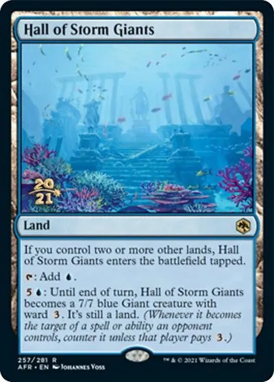 Hall of Storm Giants - Foil Hall Of Storm Giants