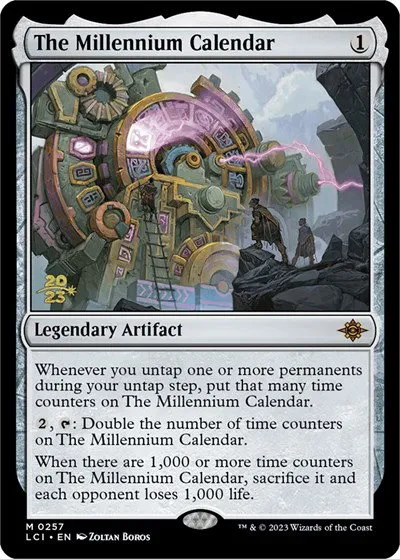 The Millennium Calendar - Foil The Millennium Calendar