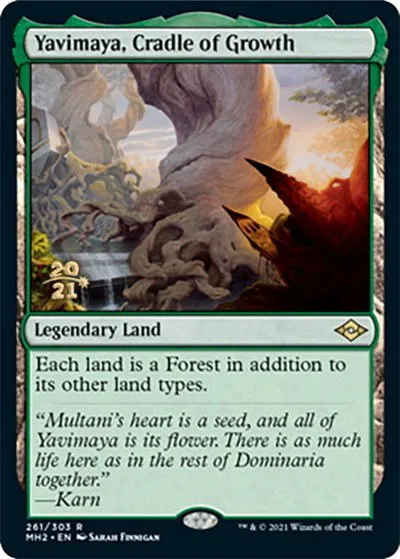 Yavimaya, Cradle of Growth - Foil Yavimaya Cradle Of Growth