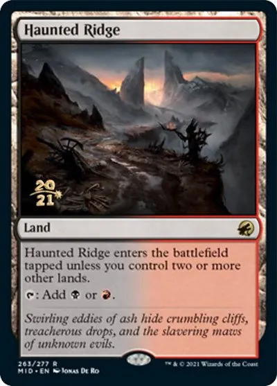 Haunted Ridge - Foil Haunted Ridge