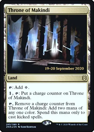 Throne of Makindi - Foil Throne Of Makindi