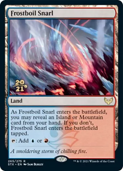 Frostboil Snarl - Foil Frostboil Snarl