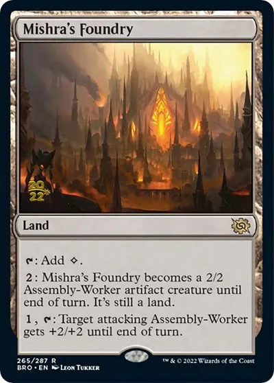 Mishra's Foundry - Foil Mishra S Foundry