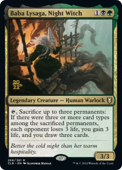 Baba Lysaga, Night Witch - Foil Baba Lysaga Night Witch