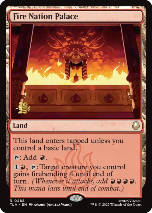 Fire Nation Palace - Foil Fire Nation Palace