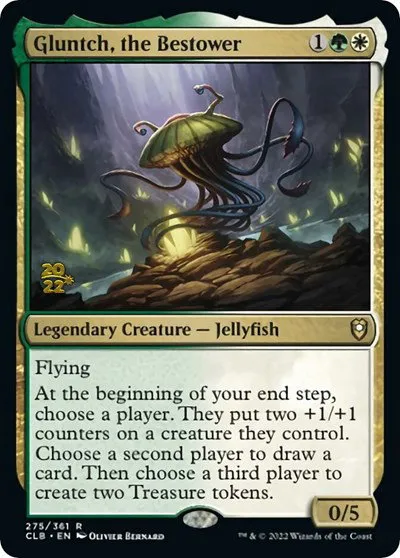 Gluntch, the Bestower - Foil Gluntch The Bestower