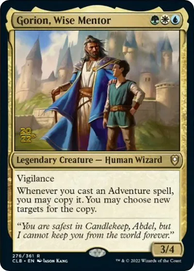 Gorion, Wise Mentor - Foil Gorion Wise Mentor