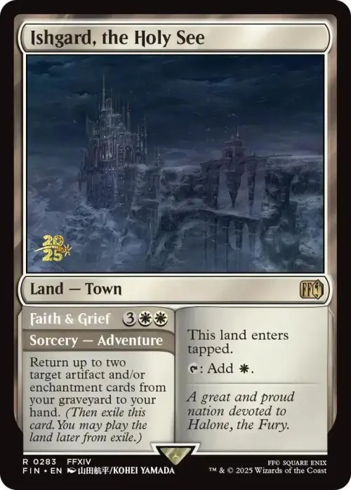 Ishgard, the Holy See - Foil Ishgard The Holy See