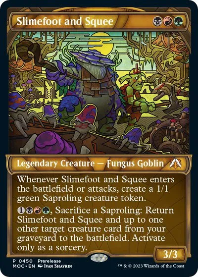 Slimefoot and Squee