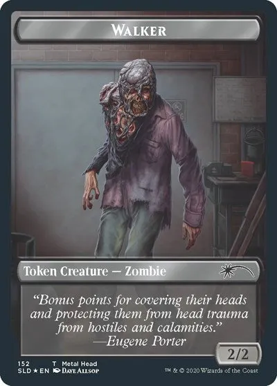 Walker (Metal Head // Treasure) Double-sided Token