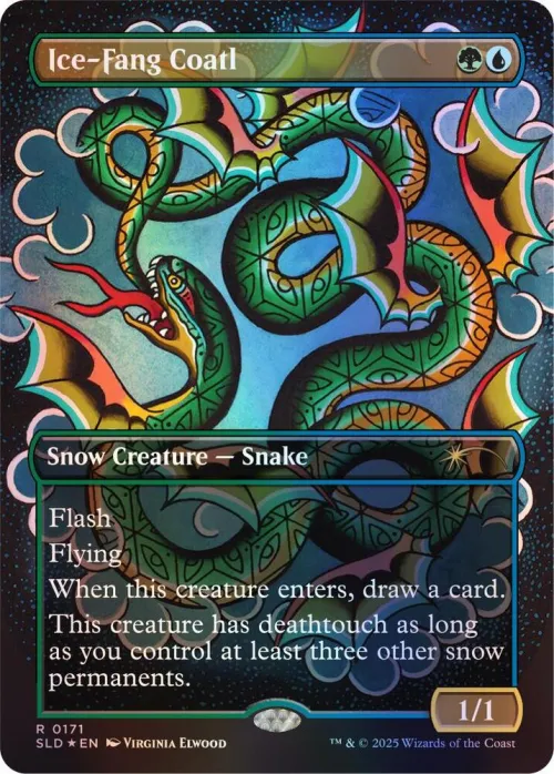 Ice-Fang Coatl - Rainbow Foil