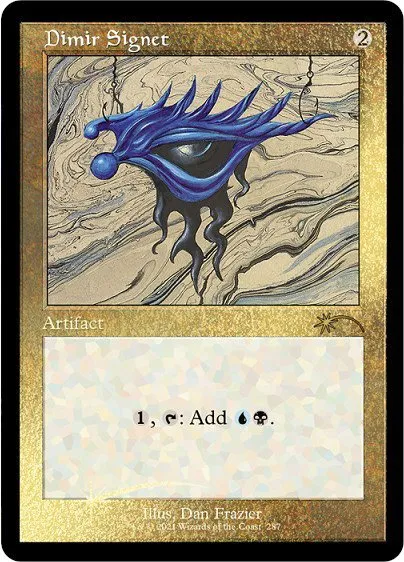 Dimir Signet - Foil Etched