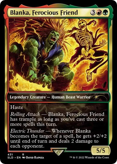 Blanka, Ferocious Friend - Foil