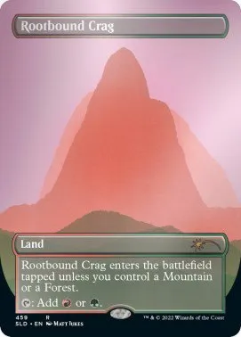 Rootbound Crag - Foil