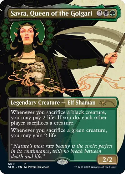 Savra, Queen of the Golgari - Foil
