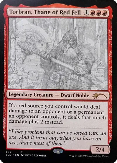 Torbran, Thane of Red Fell - Foil