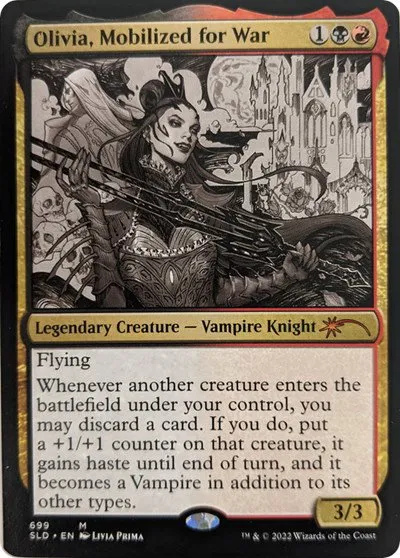 Olivia, Mobilized for War - Foil