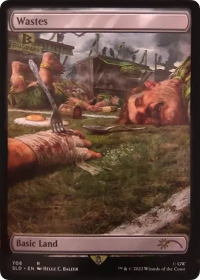 Wastes (706) - Full Art - Foil