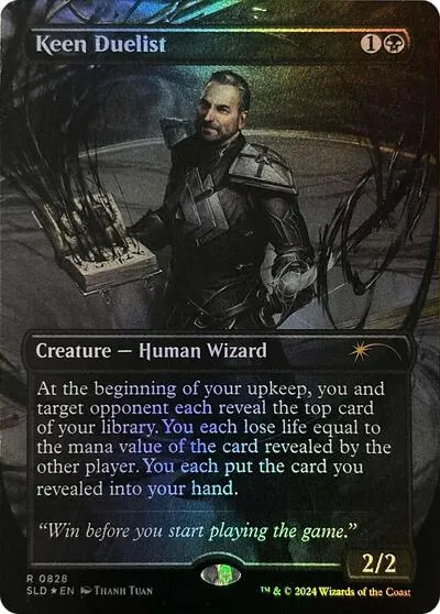 Keen Duelist - Rainbow Foil