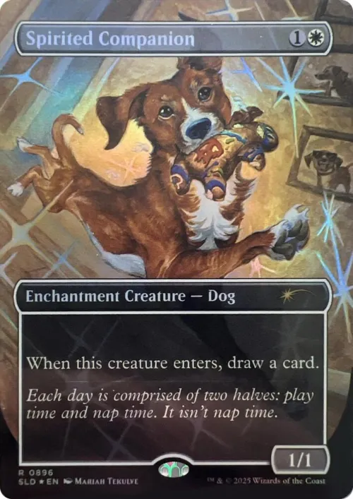 Spirited Companion - Rainbow Foil