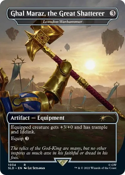 Ghal Maraz, the Great Shatterer - Loxodon Warhammer - Foil