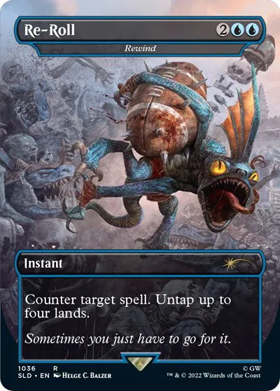 Re-Roll - Rewind - Foil