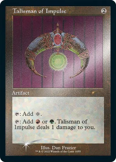Talisman of Impulse - Foil Etched