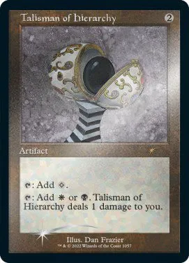 Talisman of Hierarchy - Foil Etched