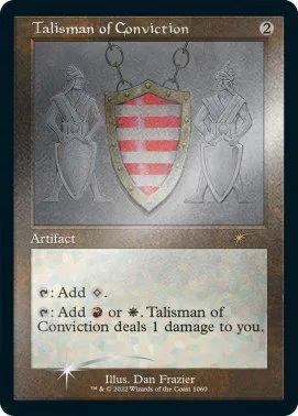 Talisman of Conviction - Foil Etched